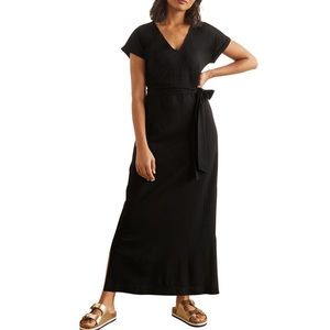 Boden Ella Black Maxi Dress NWT